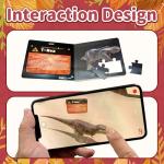 MINDNOOK 3D Dinosaur AR Cards for Kids