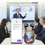 NE20 Real-Time AI Translation Earbuds for Travel
