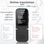 Portable Two-Way Language Translator for Travel