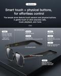 800W AI Smart Glasses with 1080P Camera