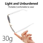 Bluetooth Smart Sunglasses with Speakers and Voice Control