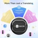 3-in-1 AI Translator and Recorder for Travel