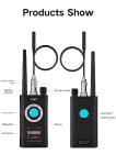 6-in-1 Hidden Camera and Bug Detector Device