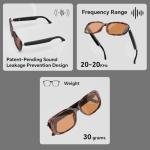 Bluetooth Smart Sunglasses with Voice Control and Speakers