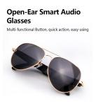 Bluetooth Smart Sunglasses with Speakers and Voice Control