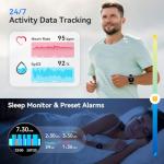 All-in-One Smart Watch with Fitness Tracker Features