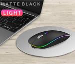 TENMOS Rechargeable Bluetooth Wireless Mouse - Matte Black