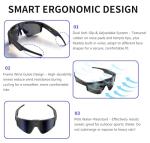 Smart AI Glasses with Camera and Voice Assistant