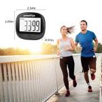 Clip-on Pedometer for Steps, Miles, and Calories