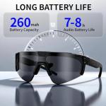 Smart AI Glasses with Camera and Voice Assistant