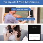 Wireless 2K HD Smart Doorbell Camera with Chime