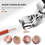 Non-Slip Extra Wide Toenail Clippers for Seniors