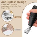 Extra Wide Non-Slip Toenail Clippers for Seniors