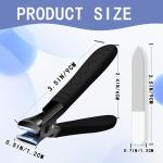 Extra Wide Non-Slip Nail Clippers for Thick Nails