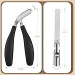 Extra Wide Non-Slip Toenail Clippers for Seniors