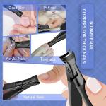 Extra Wide Non-Slip Nail Clippers for Thick Nails