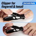 Swocky Non-Slip Wide Jaw Nail Clippers