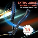 BEZOX Non-Slip Wide Toenail Clippers for Seniors