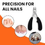 Kohm Extra-Wide Non-Slip Nail Clippers