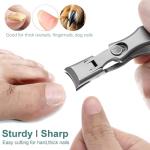 Non-Slip Extra Wide Nail Clippers for Thick Nails