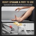 Ergonomic Non-Slip Wide Jaw Nail Clippers