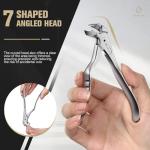 Ergonomic Non-Slip Wide Jaw Nail Clippers