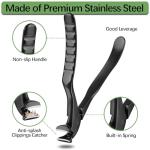 VOGARB Ergonomic Non-Slip Toenail Clippers for Seniors