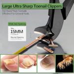 VOGARB Ergonomic Non-Slip Toenail Clippers for Seniors