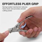 Ergonomic Non-Slip Wide Jaw Nail Clippers