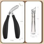Non-Slip Extra Wide Toenail Clippers for Seniors