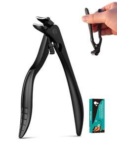 Ergonomic Non-Slip Nail Clipper for Thick Nails