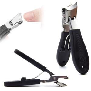 Wide Jaw Non-Slip Nail Clipper for Thick Nails