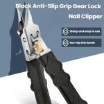 Anti-Slip Nail Clipper Set with Ultra-Sharp Tips