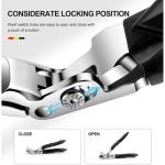 Non-Slip Extra Wide Toe Nail Clippers