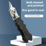 Non-Slip Extra Wide Jaw Nail Clippers Combo