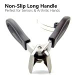Wide Jaw Non-Slip Nail Clipper for Thick Nails