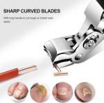 Non-Slip Extra Wide Toe Nail Clippers