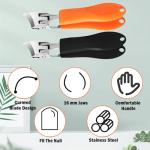 2 Pack Non-Slip Wide Jaw Nail Clippers