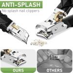 Non-Slip Extra Wide Toenail Clippers Set
