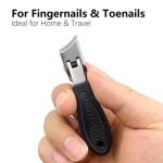 Wide Jaw Non-Slip Nail Clipper for Thick Nails