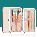 Portable 7-Piece Stainless Steel Nail Clipper Set