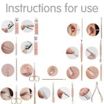 Non-Slip Extra Wide Nail Clipper Set