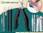 Non-Slip Extra Wide Nail Clipper Set
