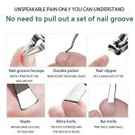 Non-Slip Extra Wide Nail Clipper Set