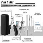 Heavy Duty Non-Slip Toenail Clippers for Thick Nails