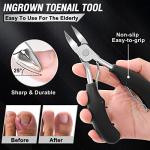 Heavy Duty Non-Slip Toenail Clippers for Thick Nails