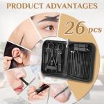 MINKINH Professional Nail Clipper Kit - 26 Pieces