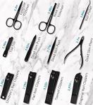 Professional 26-Piece Nail Clipper Set with Case