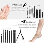 26-Piece Nonslip Nail Clippers and Manicure Set