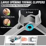 Heavy Duty Non-Slip Toenail Clippers for Thick Nails